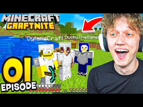 Craftnite 2: Episode 1 - NEW SURVIVAL SERVER! (Minecraft 1.17)