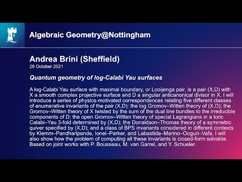 Andrea Brini (Sheffield)