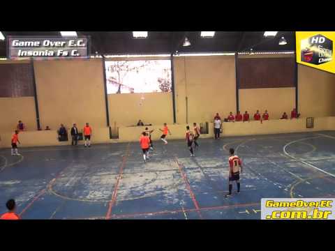 Game Over E.C. X Insonia FC - 3ª Divisão Municipal Masc. Liga FS São Bernardo 2013