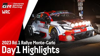 TGR-WRT 2023 Rallye Monte-Carlo - Day 1 highlights