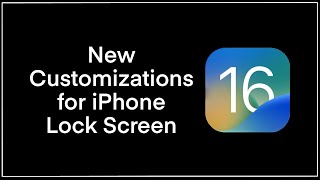 New Customizations for iPhone Lock Screen in iOS 16 | #AppleTalk #Shorts