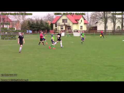 Płomień Trześń 3-4 KS Żupawa (1-1 Duma Adrian) 24.04.2022 / KEEZA Klasa "B''