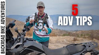 The Top 5 Things I’ve Learned From Adventure Motorcycle Riding | This Year 
