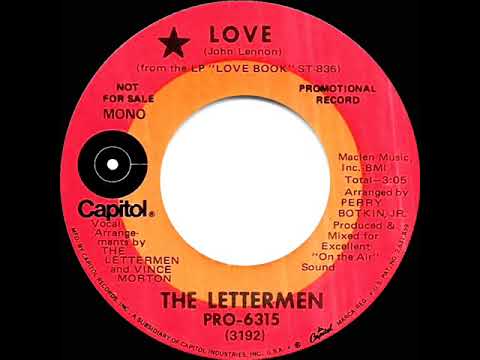 1971 Lettermen - Love (mono radio promo 45)