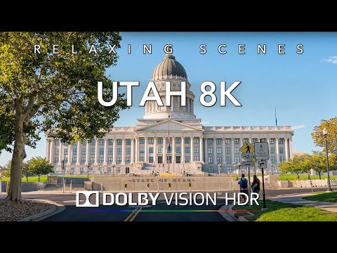 Driving Utah in 8K HDR Dolby Vision - Salt Lake City to Park City