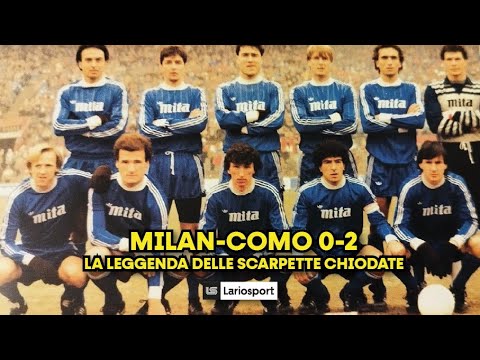MILAN-COMO 0-2 (1985): la leggenda delle SCARPETTE CHIODATE