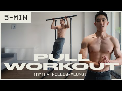 5-min PULL UP Home Workout (Bodyweight only) – FOLLOW ALONG