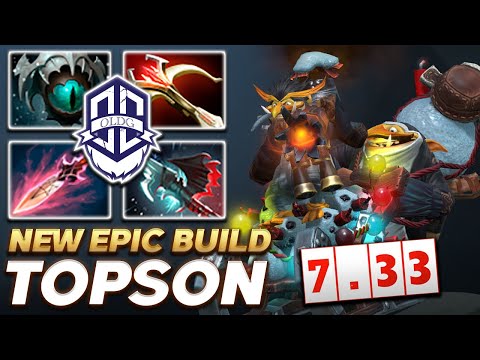 Topson Techies 7.33 New Epic Build - Dota 2 Pro Gameplay [Watch & Learn]