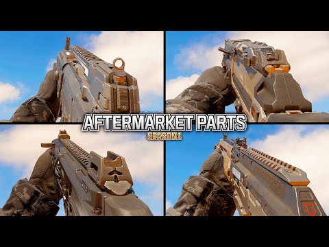 COD BO7 | All Season 1 AfterMarket Parts Showcase!