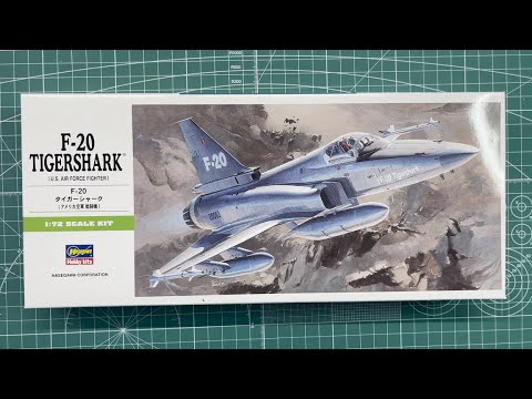 Hasegawa F-20 Tigershark 1/72 Scale Model Aircraft