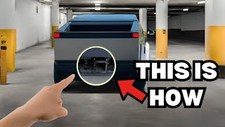 FIRST LOOK | Cybertruck Tow Hitch | How to ACCESS