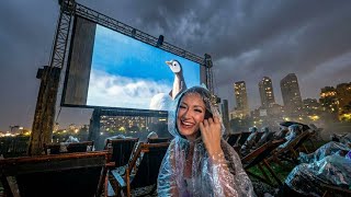 O MAIOR CINEMA A CÉU ABERTO DO MUNDO: DEU TUDO ERRADO😭