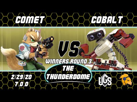 Thunderdome - Winners Round 3 - Comet(Fox) Vs. Cobalt(ROB)