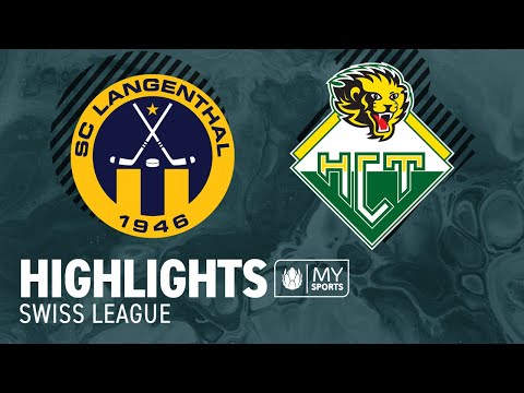 Langenthal vs. Thurgau 2:3 nV - Highlights Swiss League | Playoff-Viertelfinal, Spiel 5