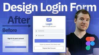 How to Design a Login Form in Figma