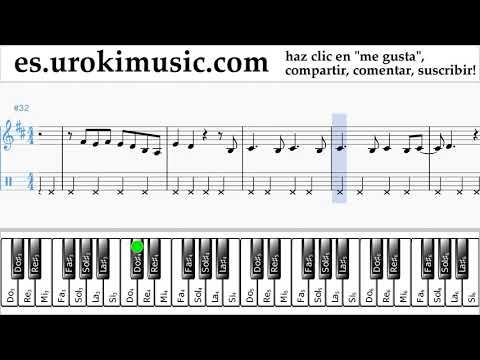 Tutorial de Piano (mano derecha) Shawn Mendes - There's Nothing Holdin' Me Back Clases Notas Parte