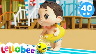 Learn to Swim Song + More Nursery Rhymes &amp; Kids Songs - Learn with Little Baby Bum | ABCs and 123s