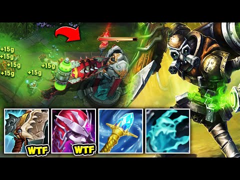 PERMA SPLIT-PUSH SINGED IS 100% BROKEN WITH THIS BUILD - League of Legends