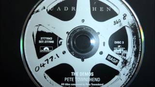 Pete Townshend & The Who - Cut My Hair (Demo) - Quadrophenia Director's Cut