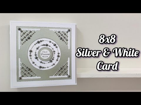 Silver Card • Beautifully Beaded Collection 