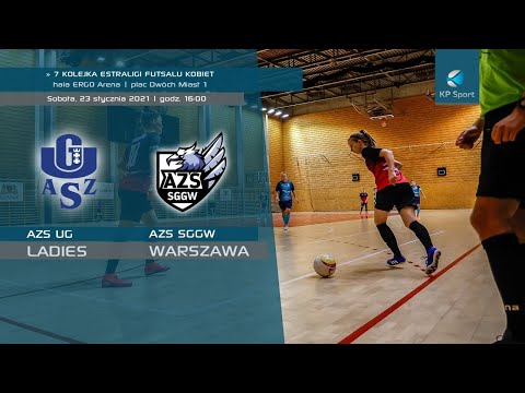AZS UG Ladies Gdańsk - AZS SGGW Warszawa / LIVE / Ekstraliga futsalu kobiet [23.01.2021]