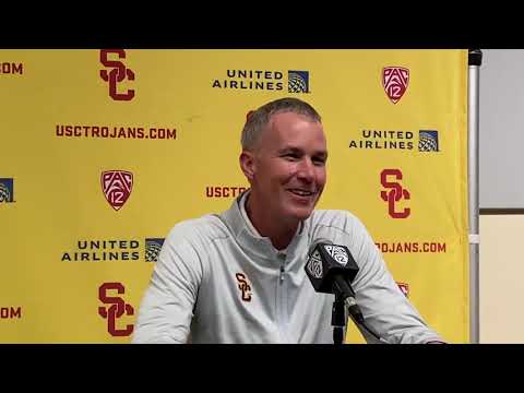 USC Head Basketball Coach Andy Enfield (11/9/21)
