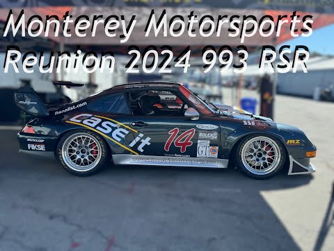 Monterey Motorsports Reunion 2024 Group 7 993 RSR