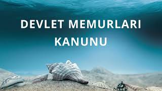 Devlet Memurları Kanunu