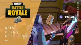FORTNITE SEASON X OVERTIME: Retail Row & Floating Island Visitor Recordings