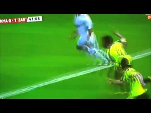 REAL MADRID 0 ZARAGOZA 1 GOL DE LAFITA SALTA LA SORPRESA SERENIN.wmv