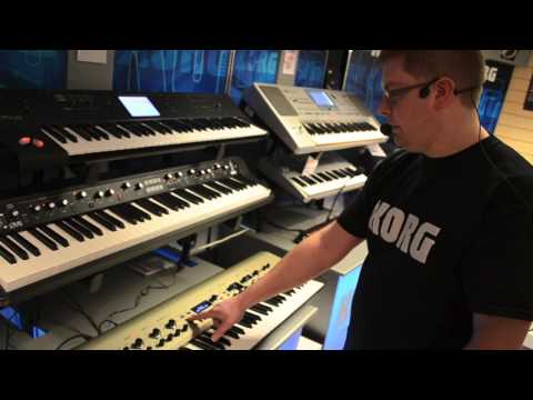 Korg King Korg Analogue Modelling Synthesizer PMTV Demo