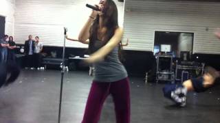 Victoria Justice dances to &quot;Beggin&#39; On Your Knees&quot;