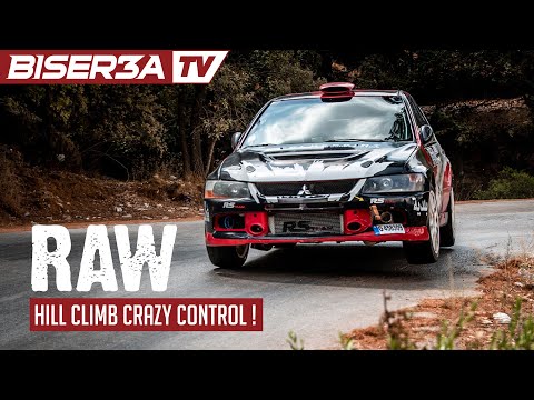 RAW // Superb Hillclimb Drive On board a Mitsubishi Evo Group N