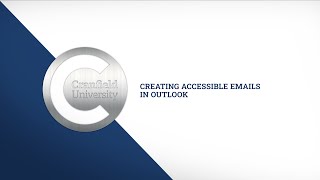 Creating accessible emails (Outlook)