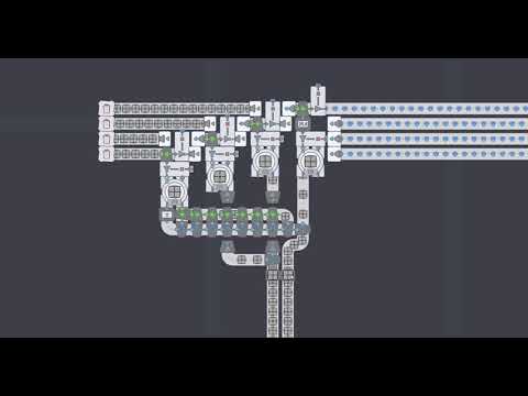 Super easy beginner delivery system | shapez.io