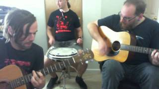 Sean, Erik and Ryan from A Gentlemen Army playing &quot;Steamer Trunk&quot; by Alkaline Trio