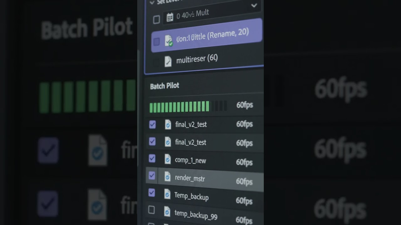 Stop Changing After Effects Composition Settings One by One! 🛑 (Batch Pilot)