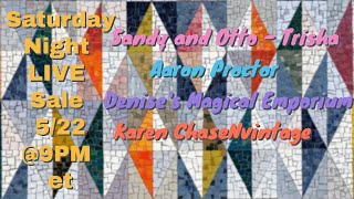 Curated Live Sale Incredible Deals on Unique Vintage Finds! | May 23 @9pm et (6pm pt)