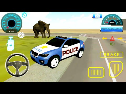 Off Road Police Car X5 Driving Simulator BMW racing