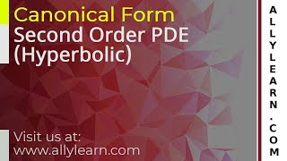 Canonical form | Second order PDE | Hyperbolic
