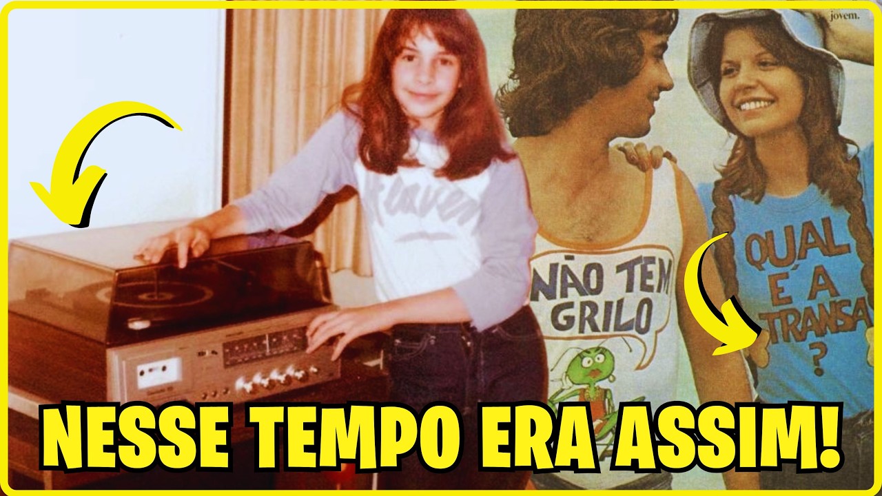 📺200 objetos e costumes dos anos 70, 80 e 90 vão ativar sua memória