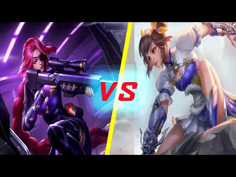 Lesley vs Wanwan 1vs1 Mobile Legends Bang Bang