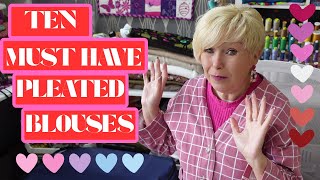 Pleats & Pintucks That Make You Look Expensive