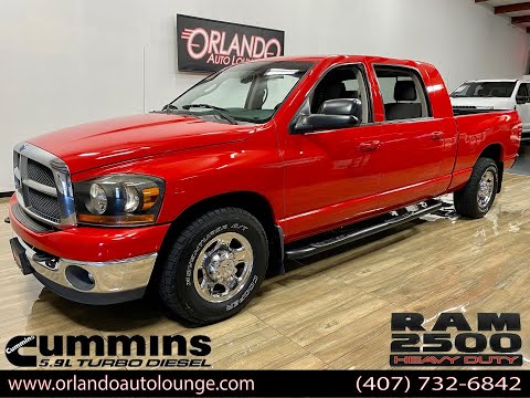 2006 DODGE RAM 2500 MEGA CAB - SLT PICKUP 4D 6 1/4 FT