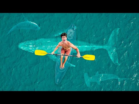 PASSEI 24 HORAS EM UM BARCO INVISÍVEL!