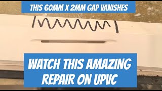PVC Window repair - Use This Technique