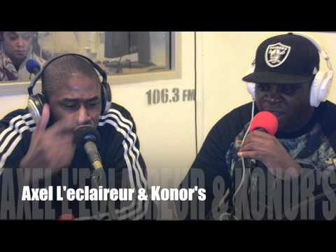 Axel L'Eclaireur & Konor's :  freestyle sur Riposte FM 106.3