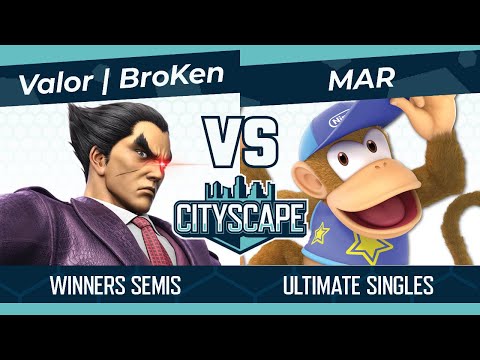 Cityscape 128: Valor | BroKen (Kazuya, Ken, Ryu, Wario) vs Mar (Diddy Kong) Winners Semis