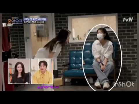 TVN “On and Off” IU Lee Ji Eun (아이유) and Jiyeon 'T-ara dance #iu #leejieun #jiyeon