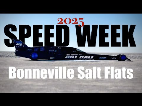 LAND SPEED RACING 2025 Speed ​​Week Bonneville Salt Flats s.c.t.a. /b.n.i.
